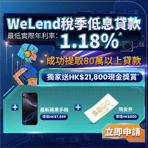 WeLend 私人貸款有什麼獨家禮遇