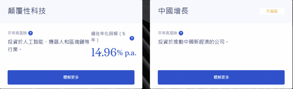 Syfe 承富投資組合