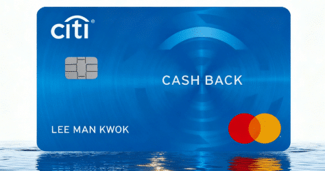 Citi Cash Back信用卡卡面