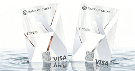 中銀 Cheers Card信用卡卡面