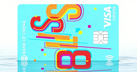 中銀 Bliss Card信用卡卡面