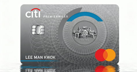 Citi PremierMiles信用卡卡面