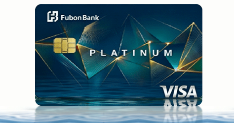 富邦 Platinum Visa 白金卡卡面，海外簽賬回贈
